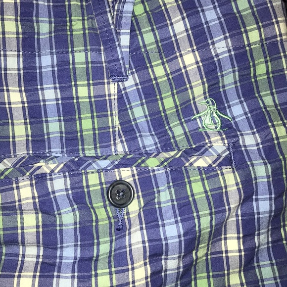 NWOT Penguin Checkered Golf Shorts - Picture 7 of 7